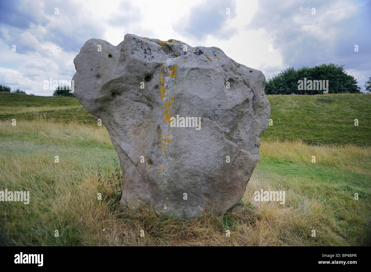 Alte Steine bei Avebury Henge Stockfoto