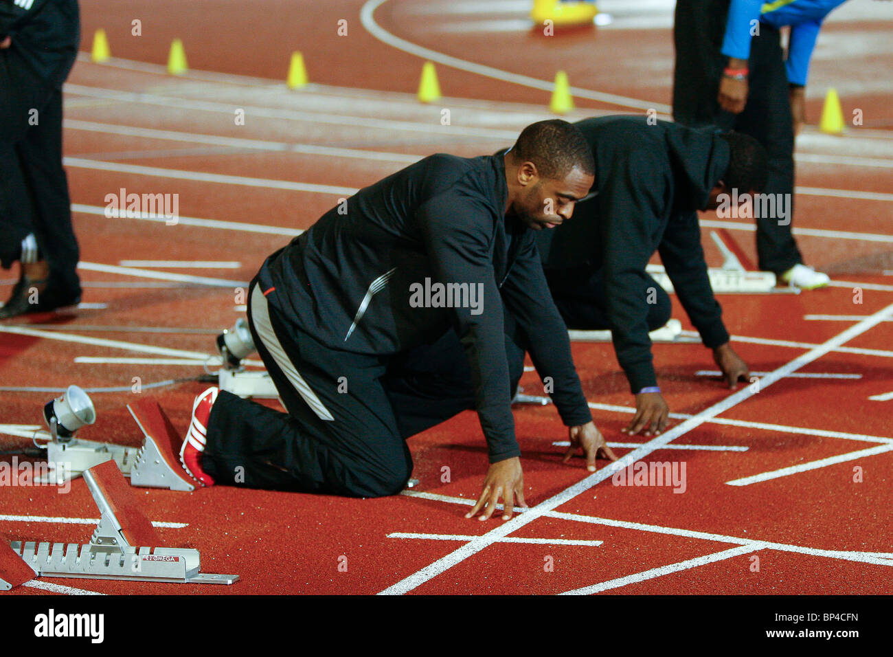 Tyson Gay im Aviva Leichtathletik Grand Prix London Stockfoto