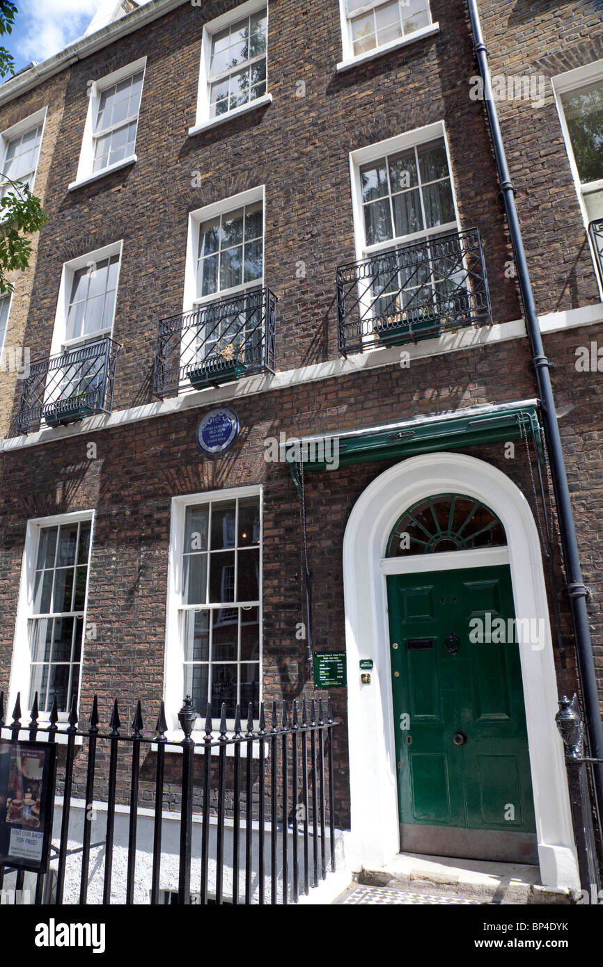 Charles Dickens Museum, Doughty Street, London Stockfoto