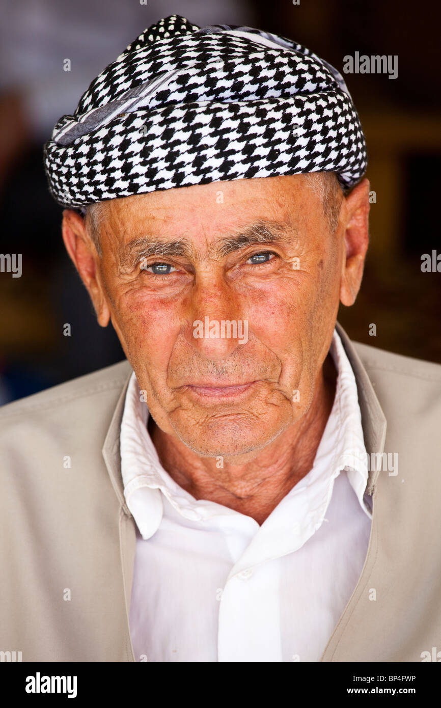 Irakischen kurdischen Mann in Dohuk, Kurdistan, Irak Stockfoto