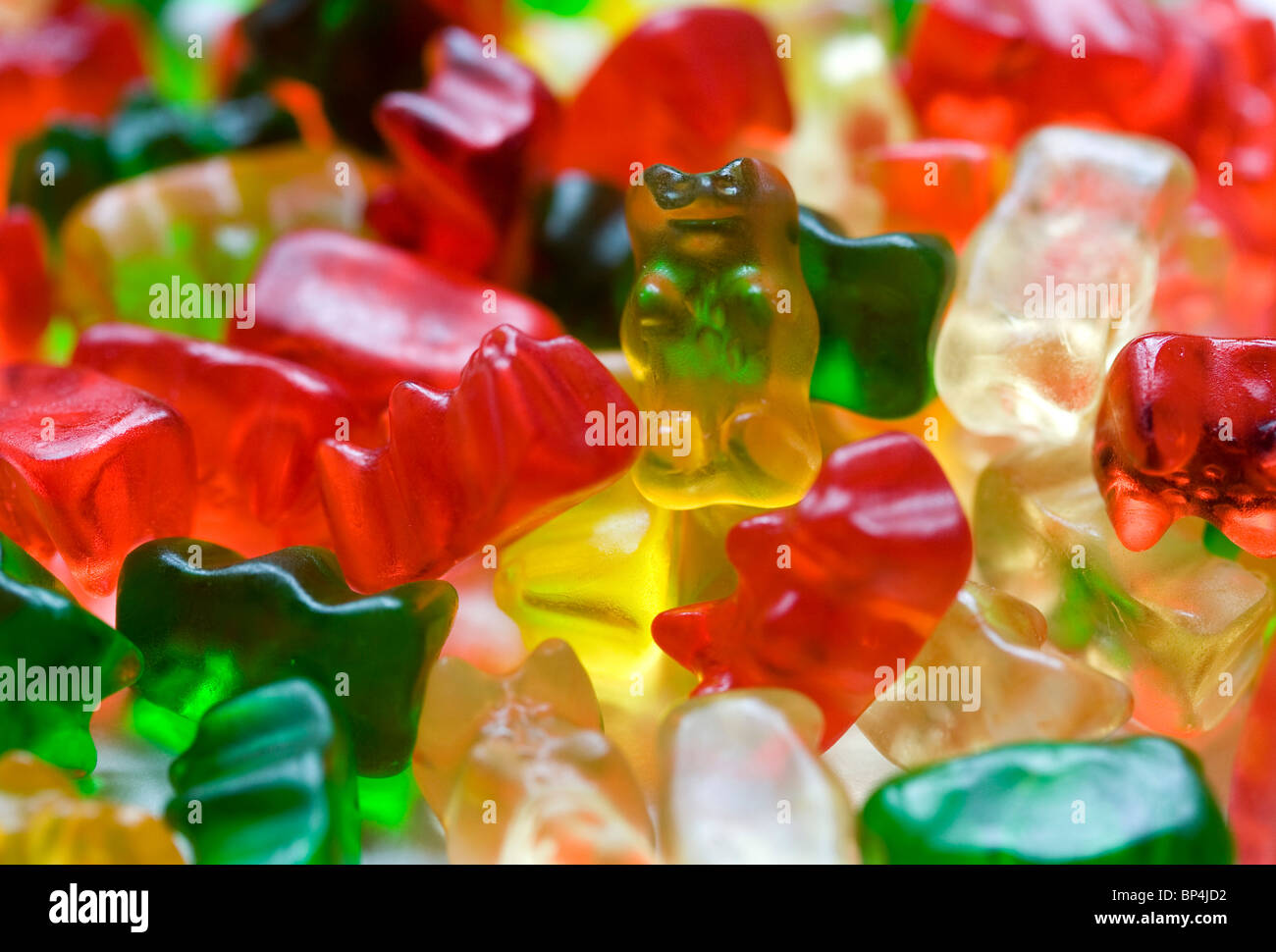 Gummibärchen. Stockfoto
