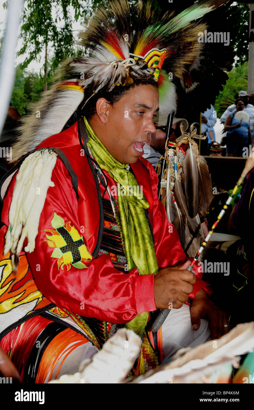 Native American Indian R im Pow Wow in Waldorf, Maryland Stockfoto