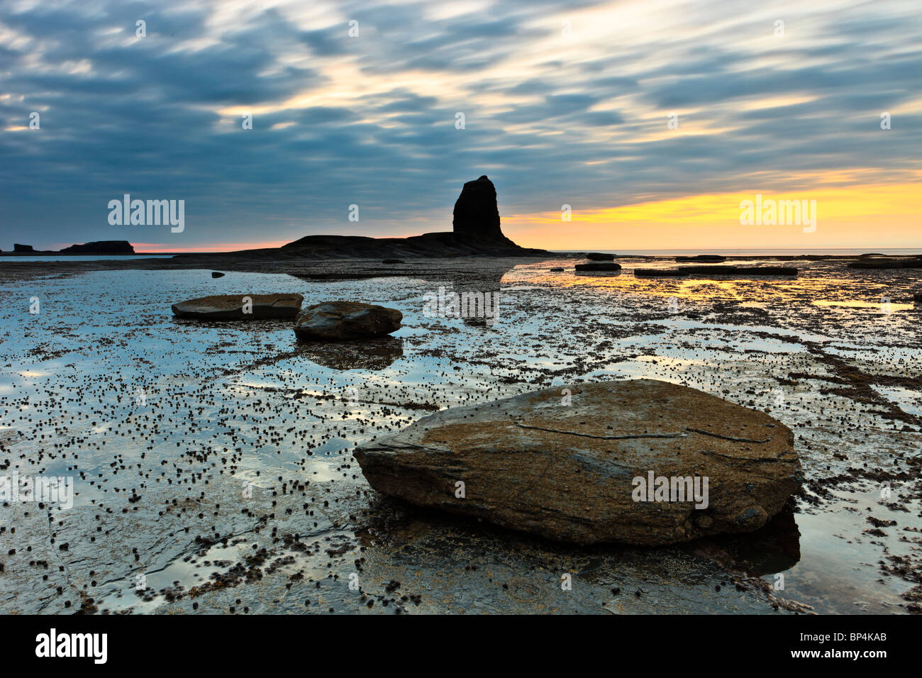 Schwarz Nab gegen Bay Stockfoto