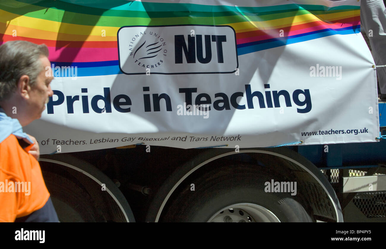Gay-Pride März, London, England, Vereinigtes Königreich, Europa Stockfoto