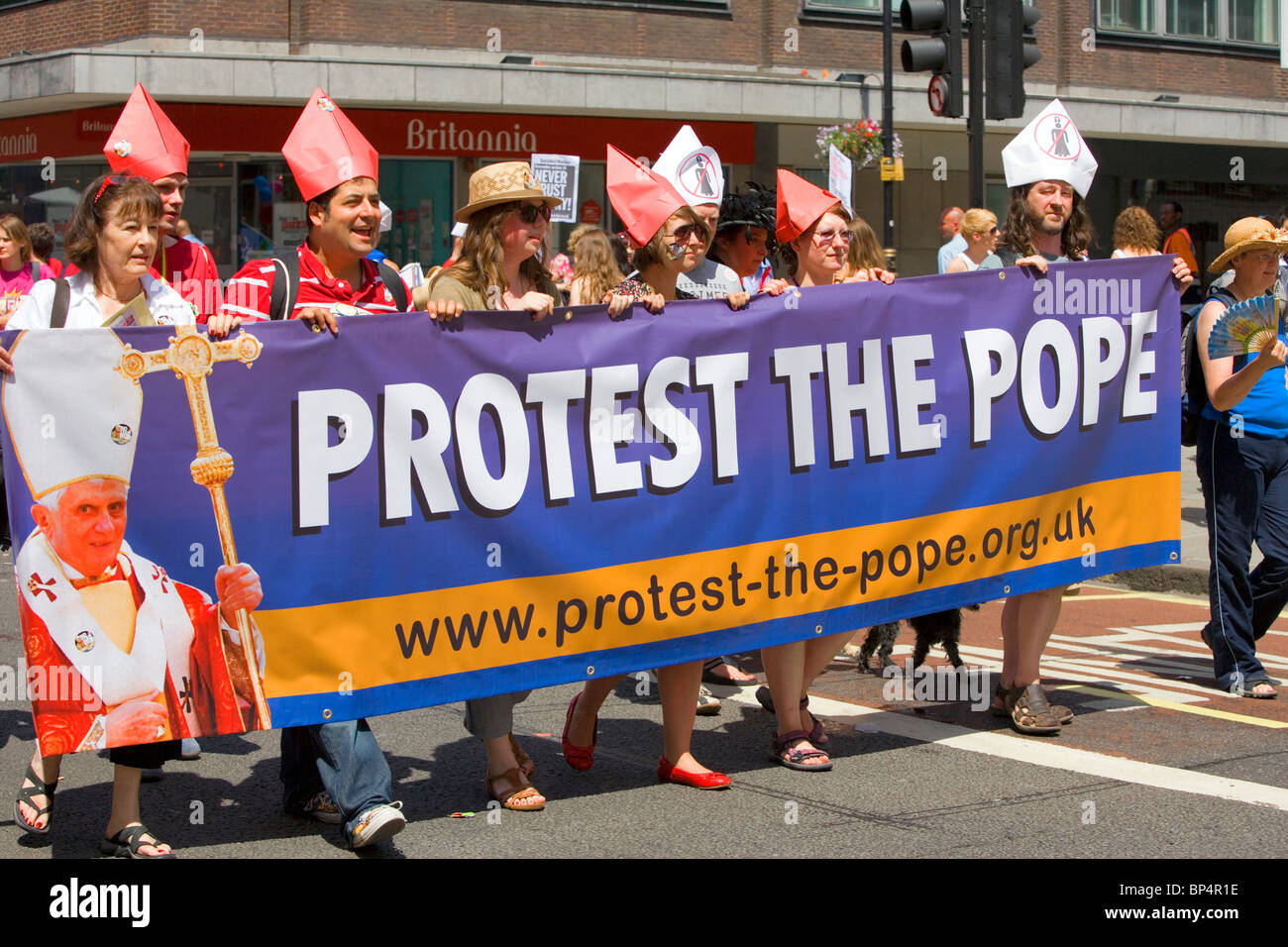 Gay-Pride März, London, England, Vereinigtes Königreich, Europa Stockfoto