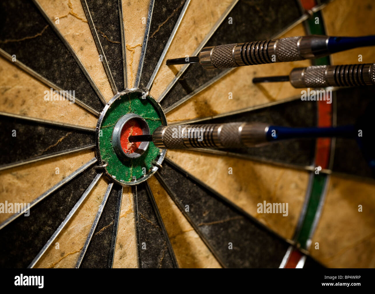 Bullseye Stockfoto