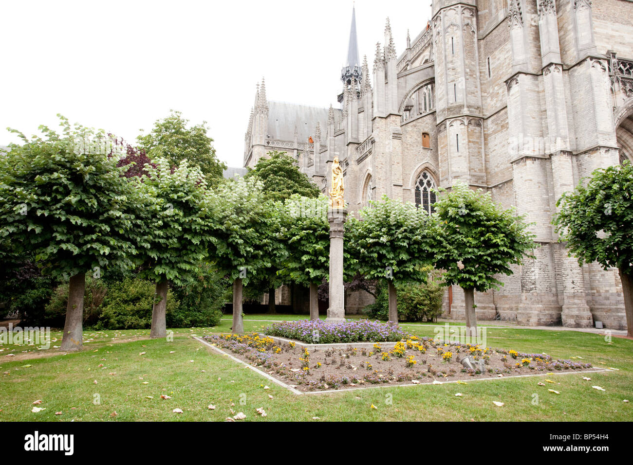 Kathedrale, Ypern, Belgien Stockfoto