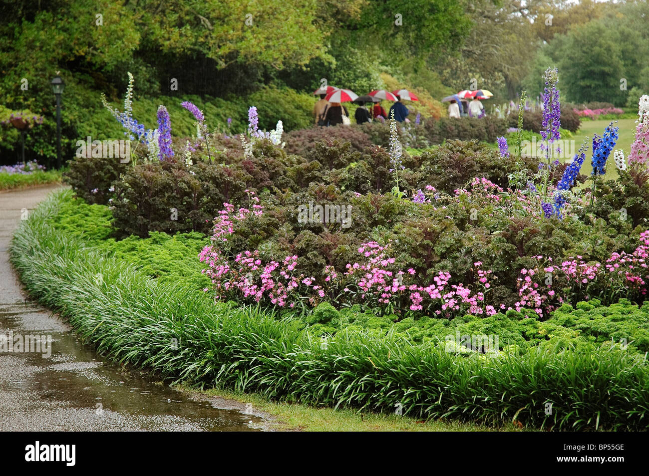 im Regen zu Hause Bellingrath und Gärten Theodore Alabama Stockfoto