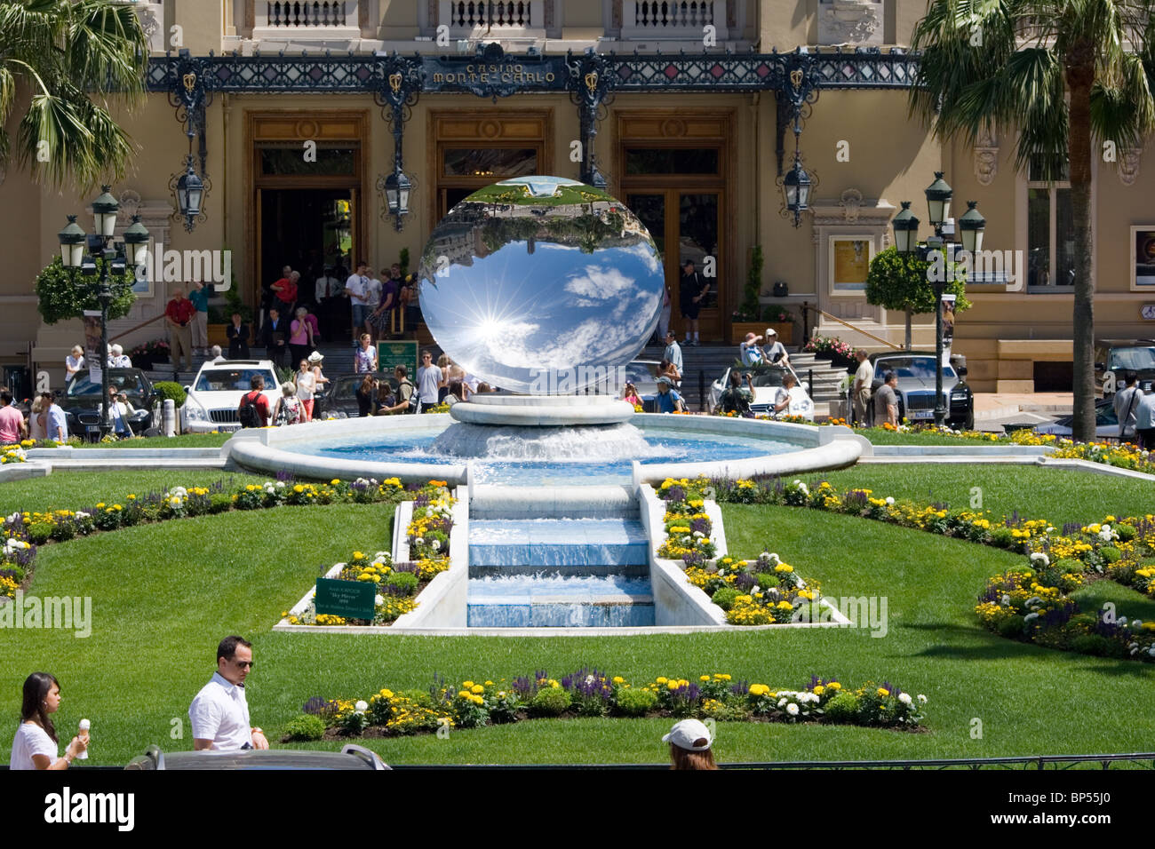 Casino von Monte-Carlo. Monaco Stockfoto