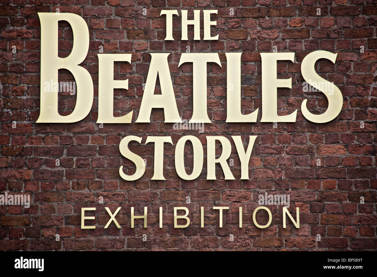 Das Beatles Museum Liverpool Stockfoto