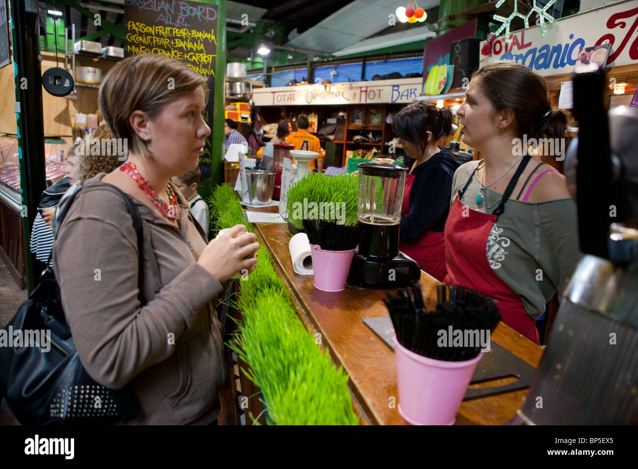 Borough Market Stockfoto