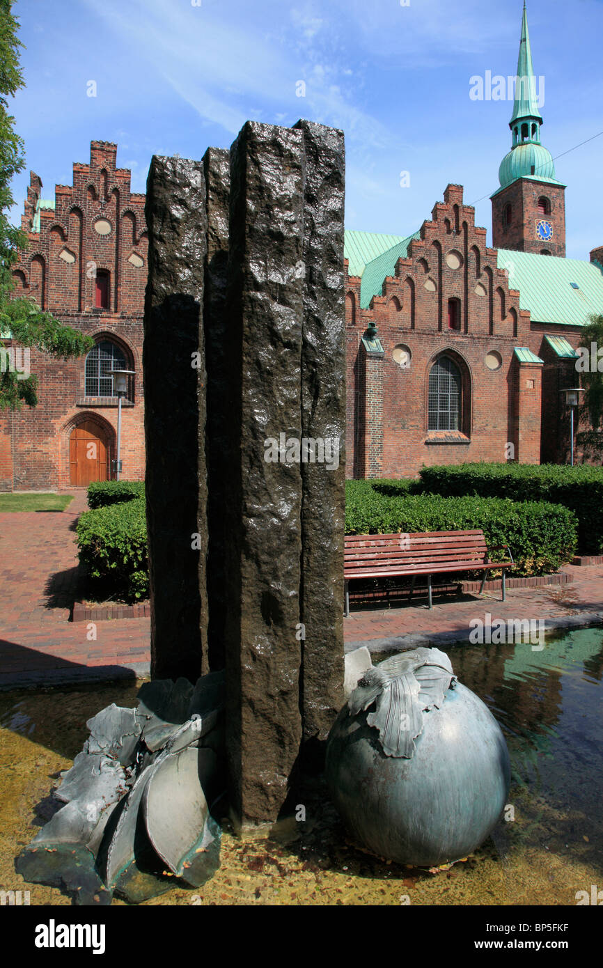 Dänemark, Jütland, Arhus, Vor Frue Kirche, Stockfoto