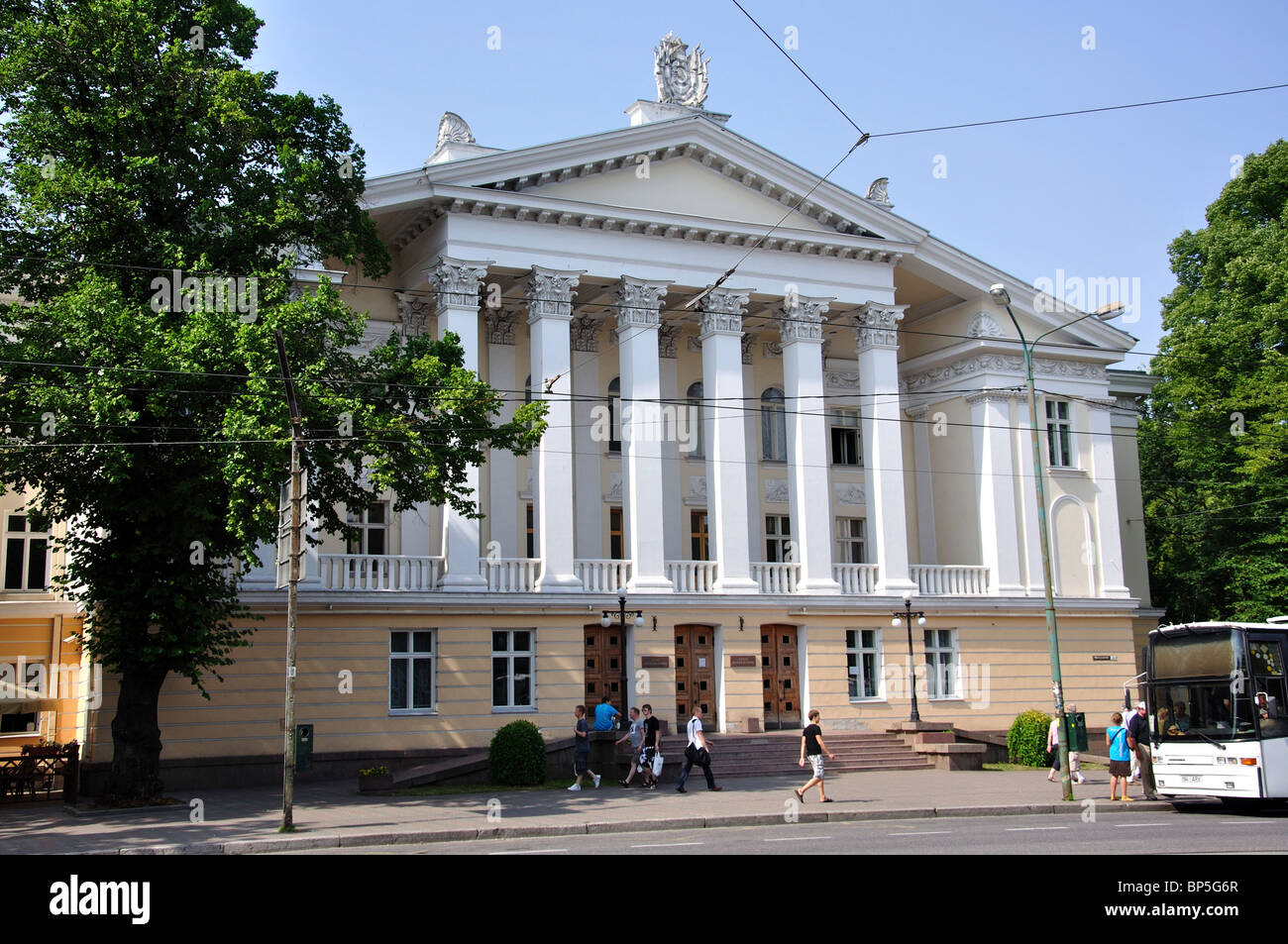 Russisches Kulturzentrum, bloße Puiestee, Tallinn, Harjumaa, Estland Stockfoto
