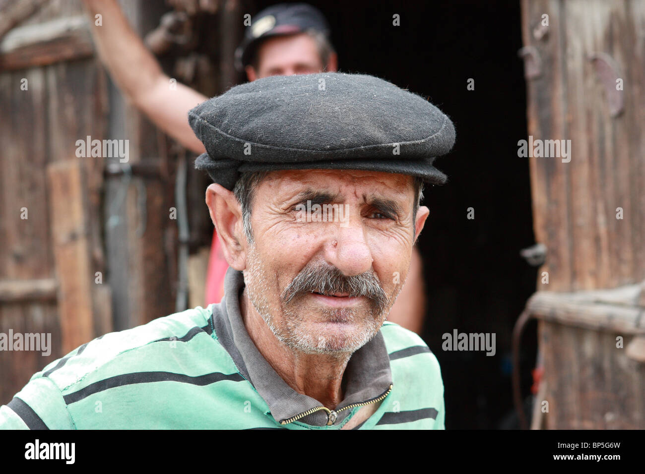 Schmied in Greci (Tulcea Grafschaft, Rumänien) Stockfoto