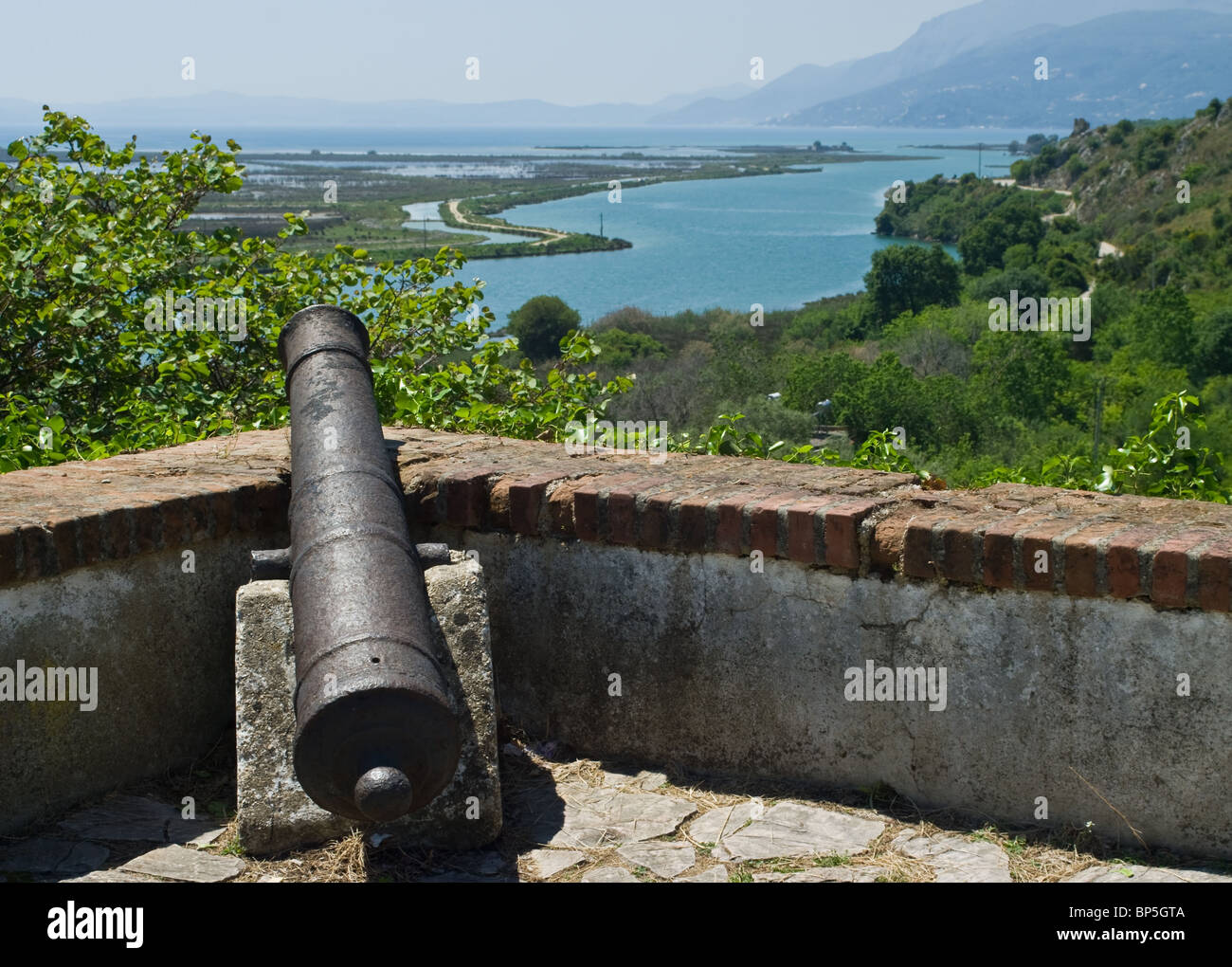 Alte Kanone Stockfoto