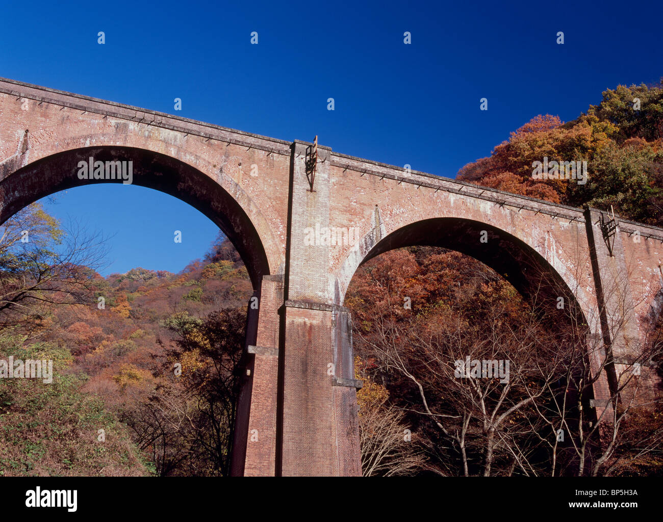Usui Nr. 3 Brücke, Annaka, Gunma, Japan Stockfoto