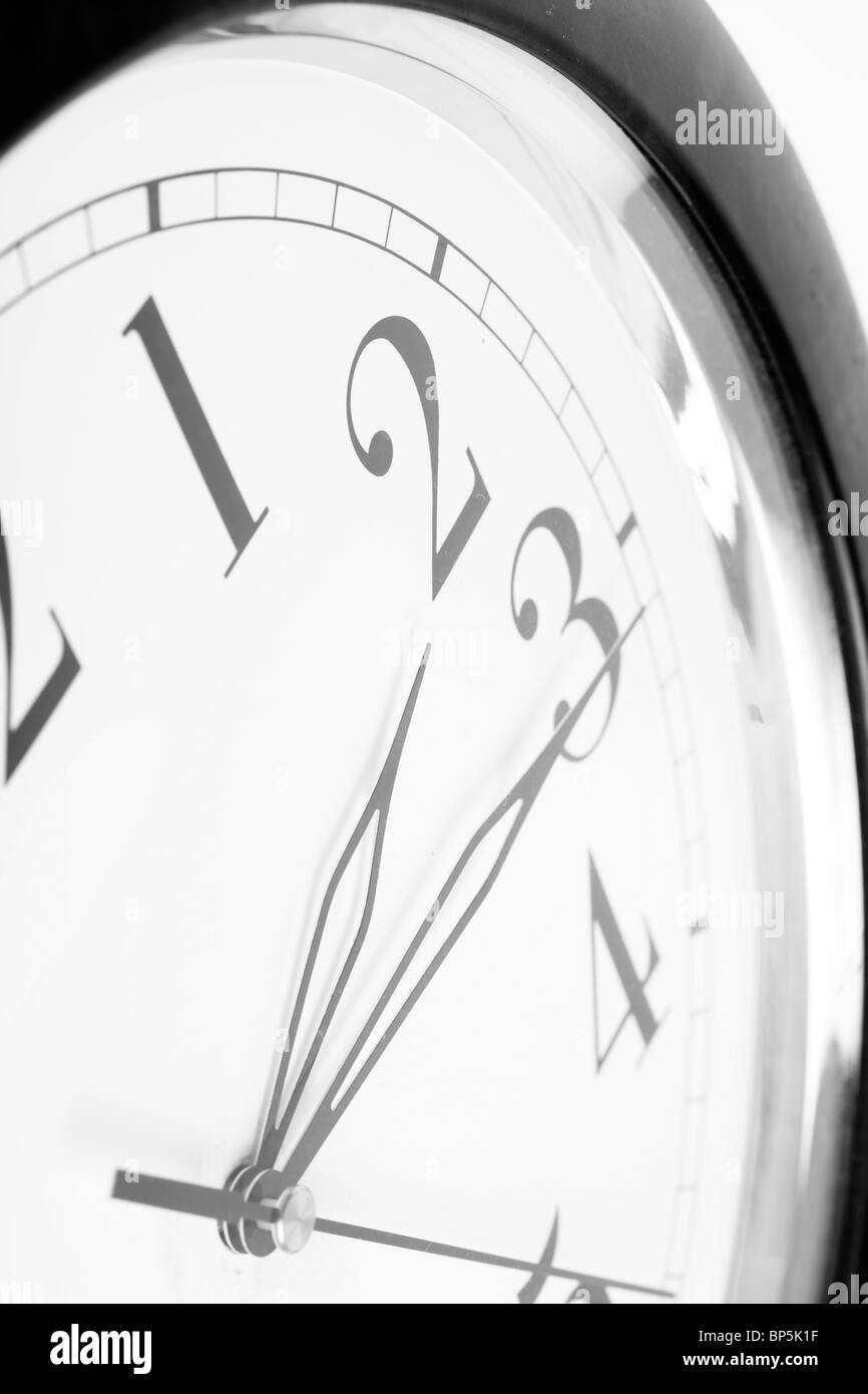 Konzept-Uhr Stockfoto