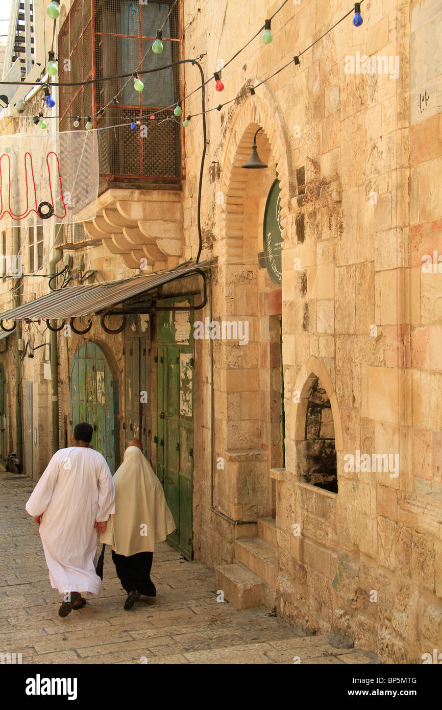Israel, Jerusalem, Mamluk Gebäude in der Altstadt Stockfoto