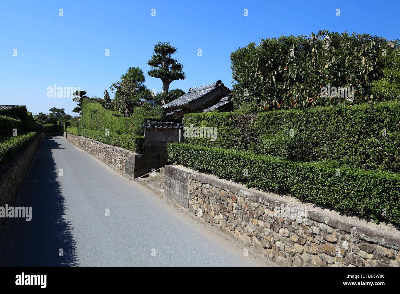 Chiran Samurai Residenz, Minamikyushu, Kagoshima, Japan Stockfoto