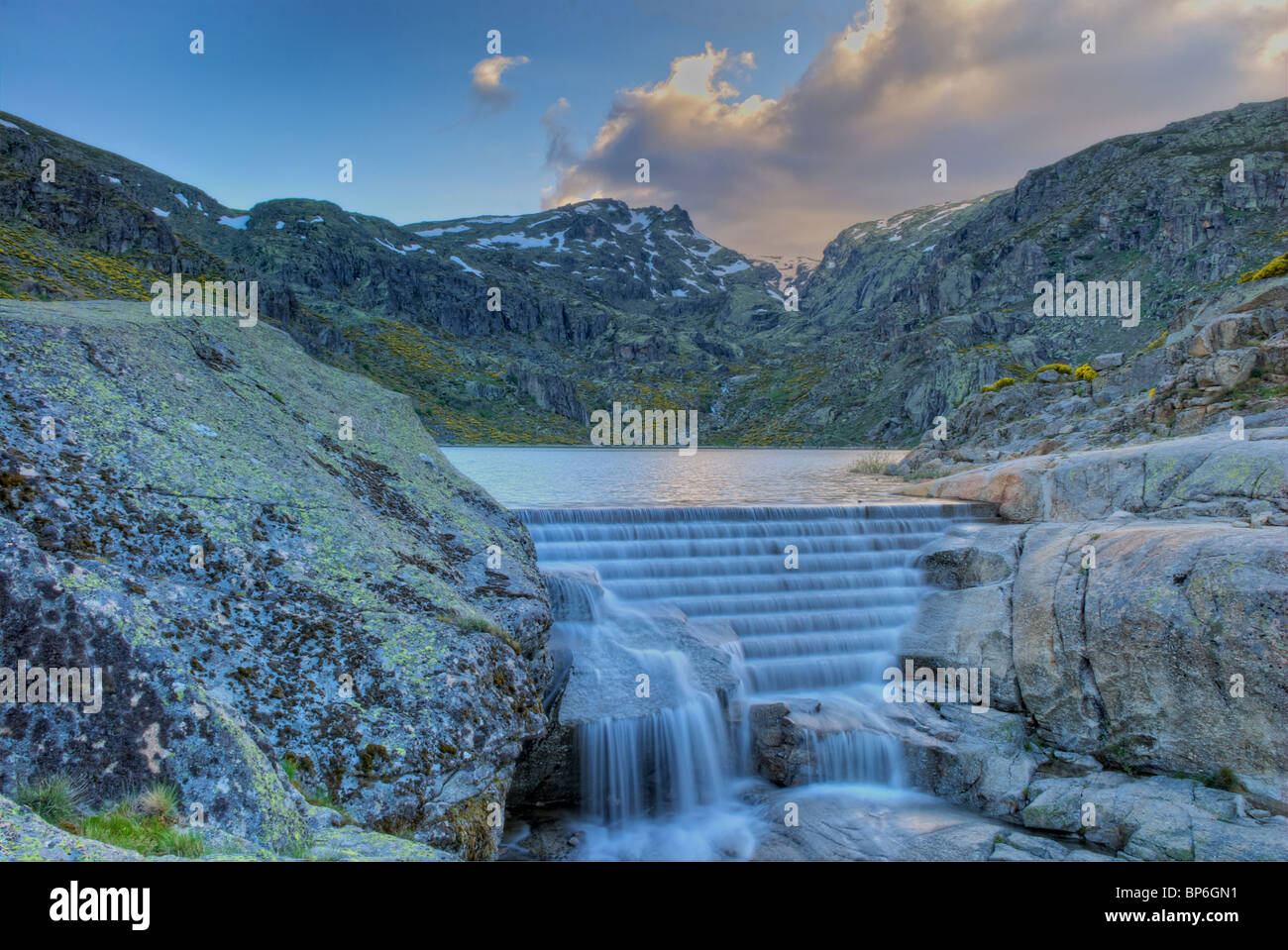 Laguna del Duque. Sierra de Bejar. Regionalpark Sierra de Gredos. Solana de Avila. Provinz Avila. Castilla y Leon. Spanien. Stockfoto