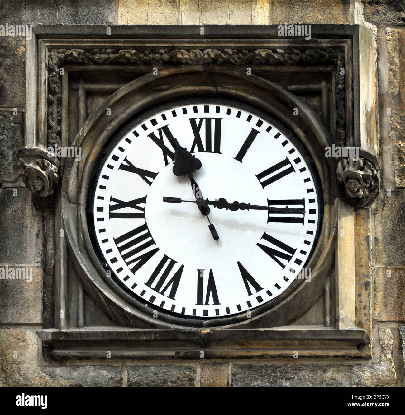 Mittelalterliche Uhr in Prag Stockfoto