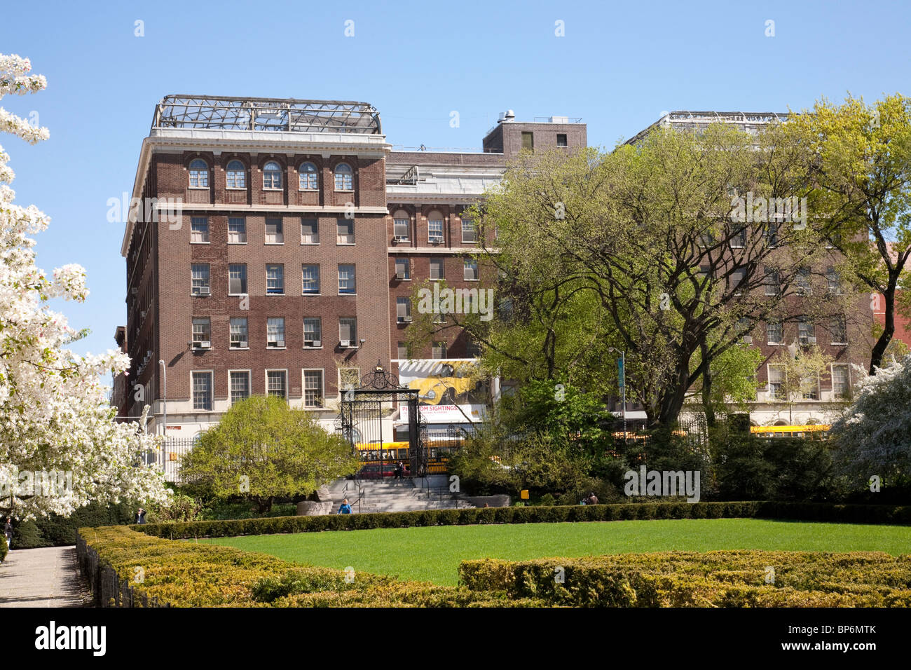 El Museo del Barrio, der Wintergarten, Central Park, New York Stockfoto