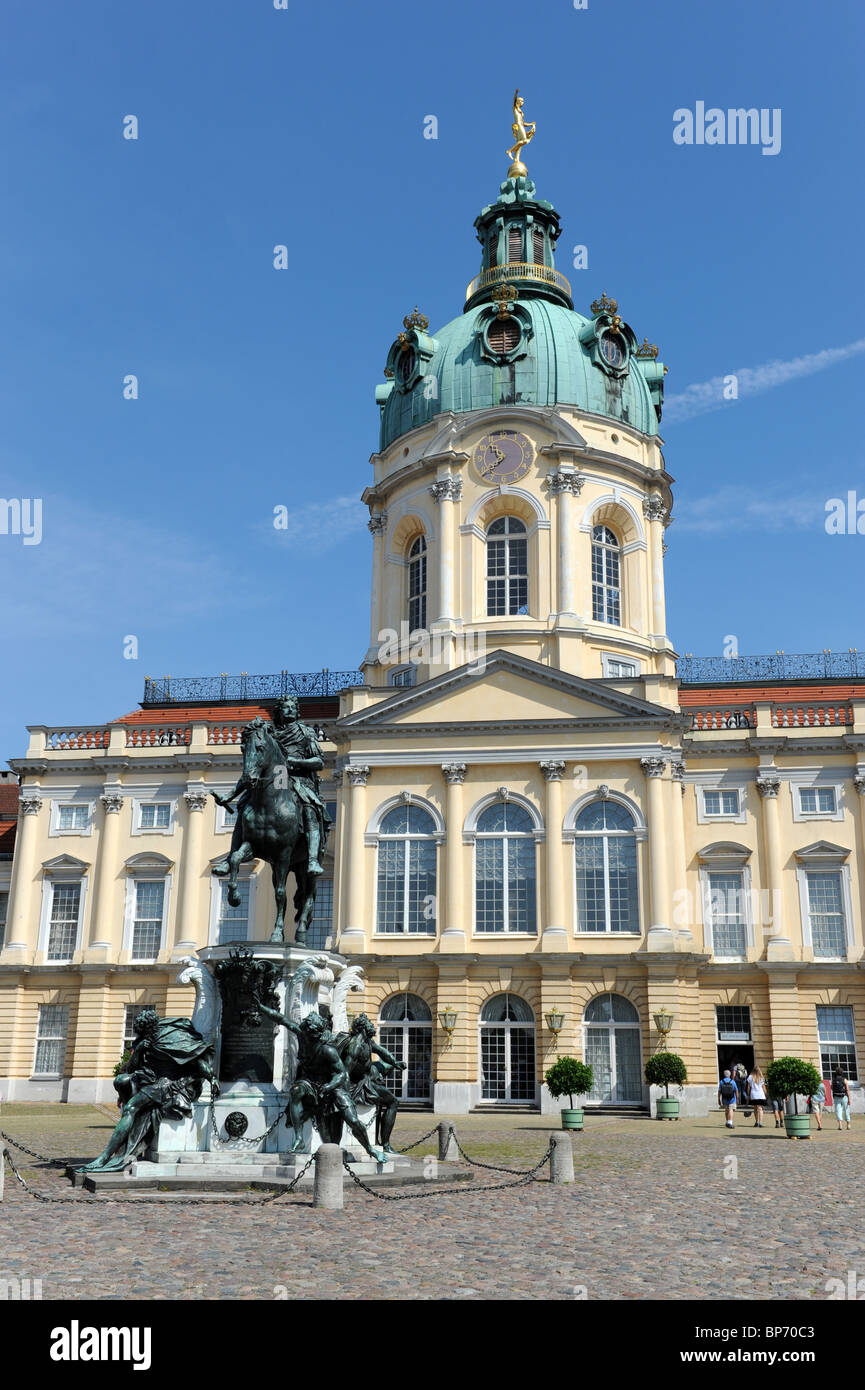 Schloss Charlottenburg-Schloss Charlottenburg-Berlin-Deutschland-Deutschland-Europa Stockfoto