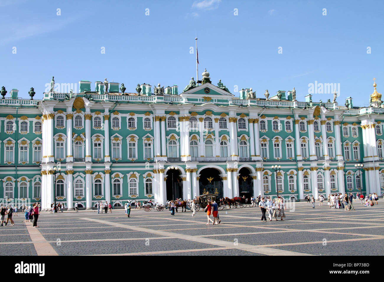 Die Einsiedelei, aka The Winterpalais in St. Petersburg, Russland Stockfoto