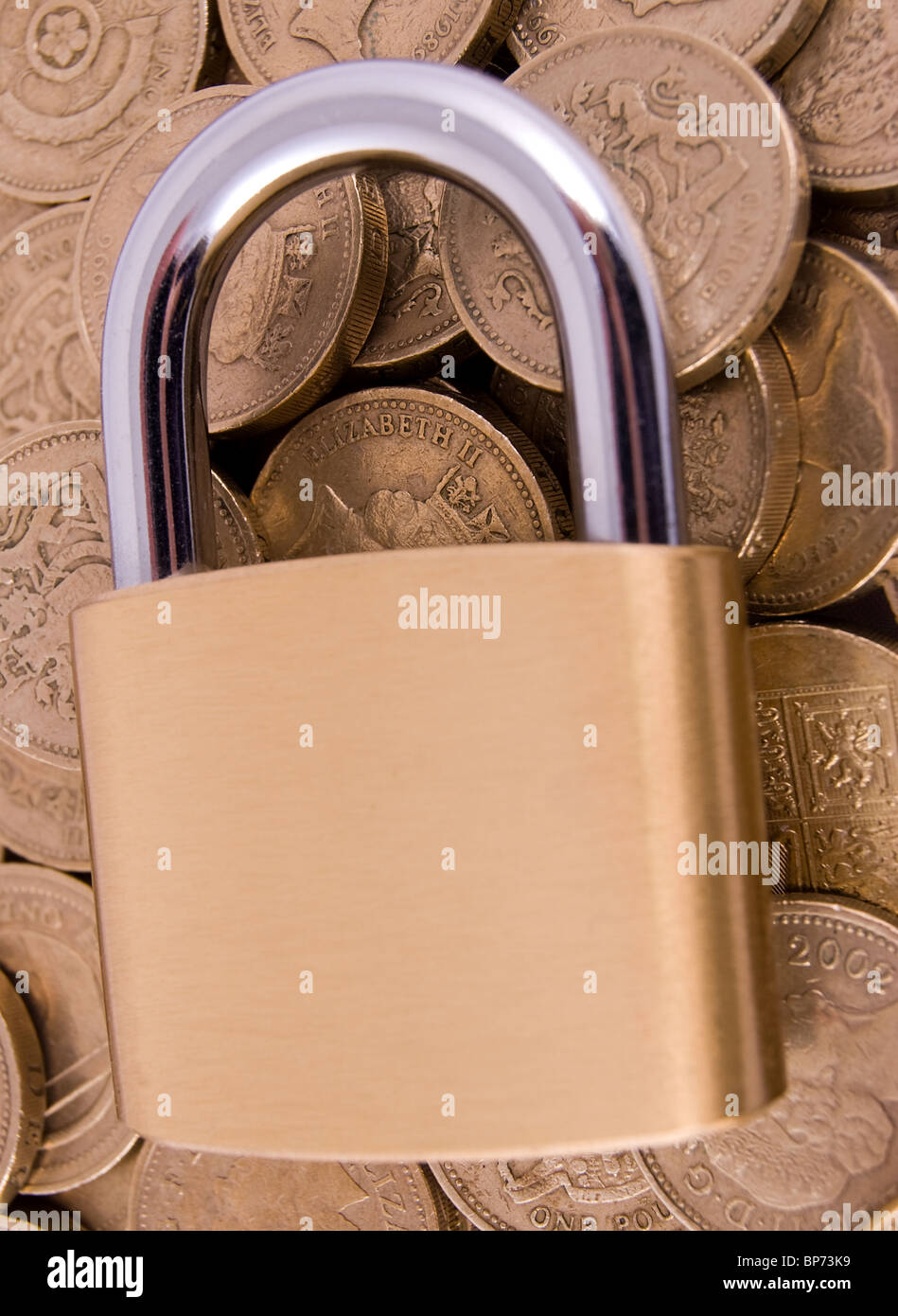 Finanzielle Sicherheit Stockfoto