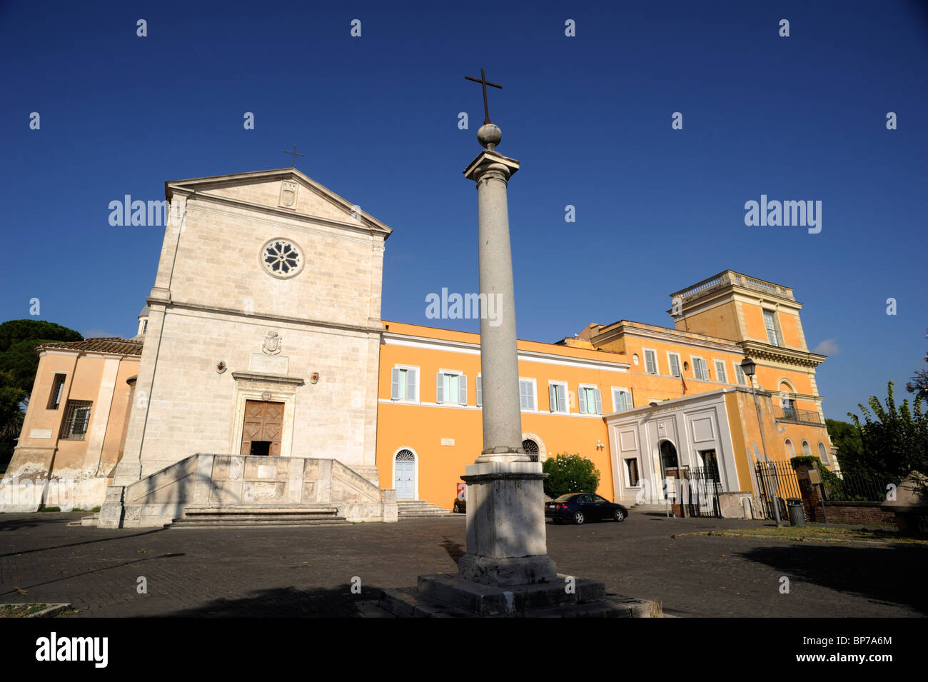 Italien, Rom, Komplex von San Pietro in Montorio, Kirche, Kloster und spanische Akademie Stockfoto