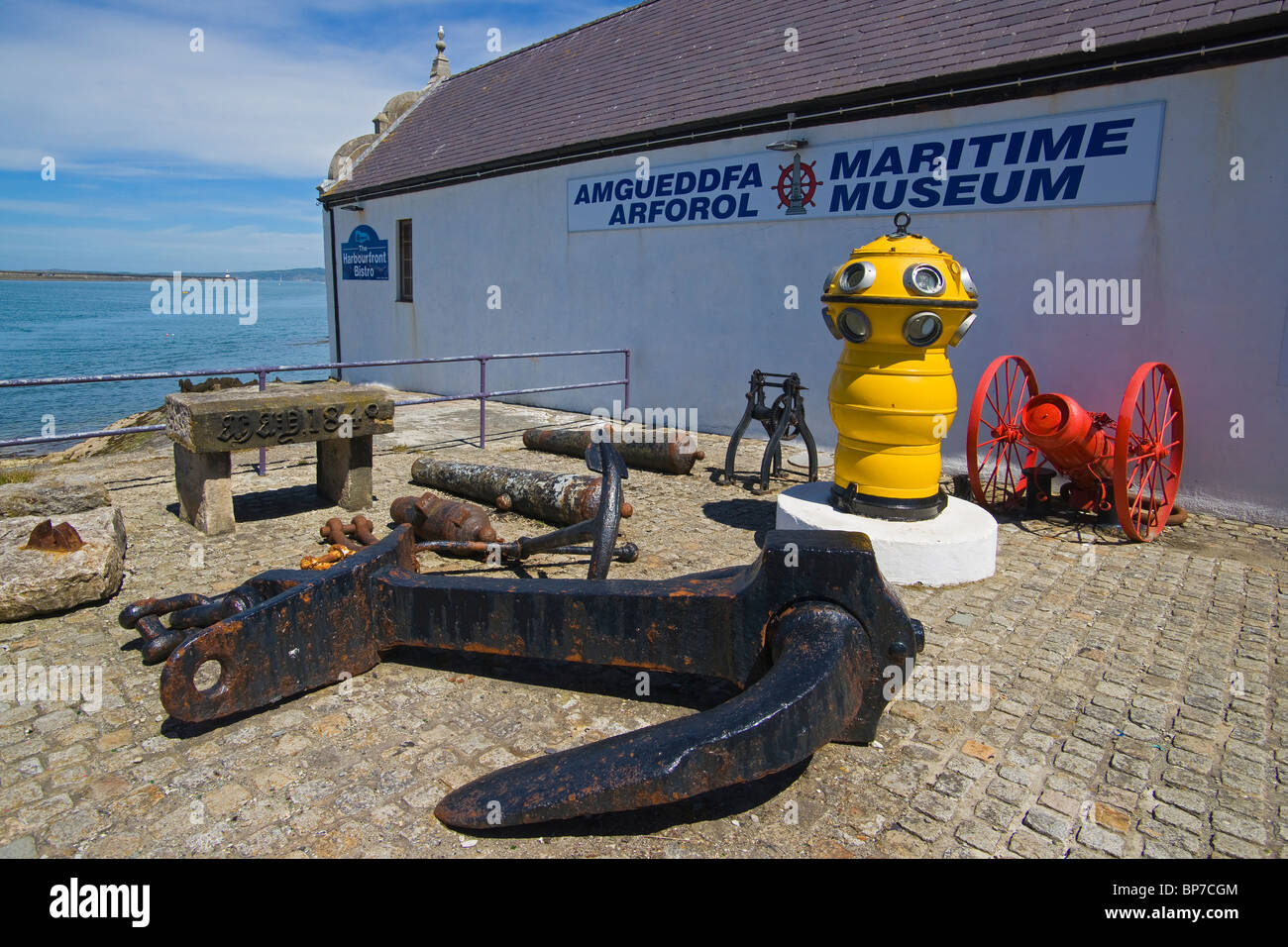 Holyhead Schifffahrtsmuseum, Anglesey, North Wales, UK Stockfoto