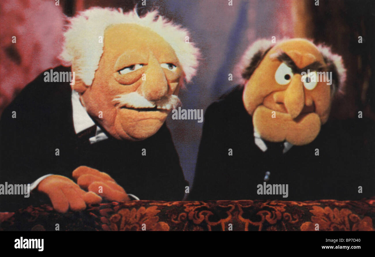 WALDORF und STATLER, die Muppet MOVIE, 1979 Stockfoto, Bild 30896768