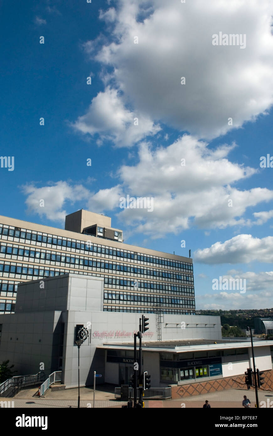 Sheffield Hallam University, Stadtcampus, Sheffield, South Yorkshire, England. Stockfoto