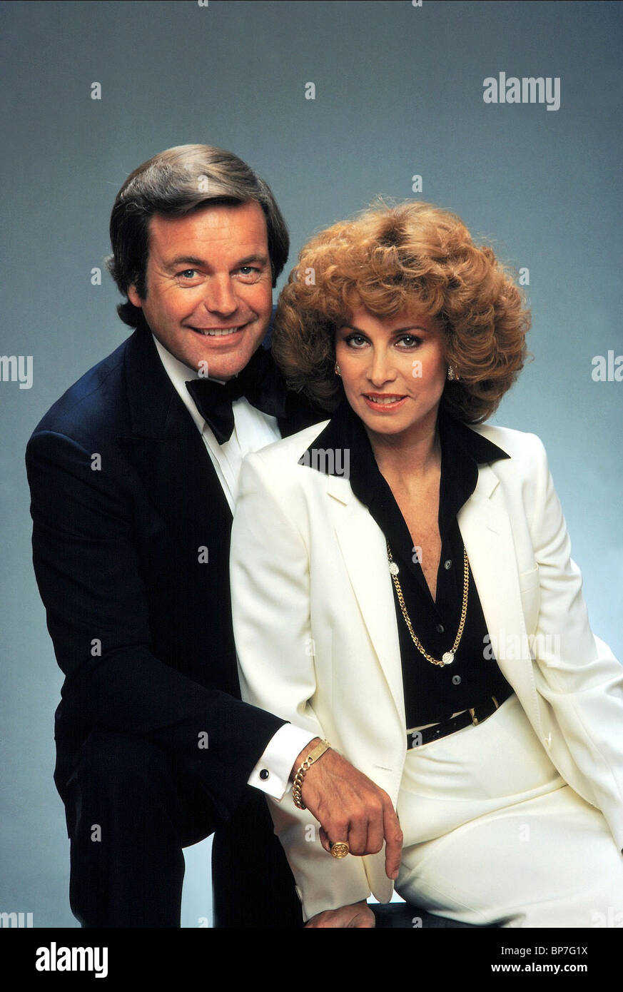Robert Wagner Stefanie Powers Hart Auf Hart 1979 Stockfotografie Alamy