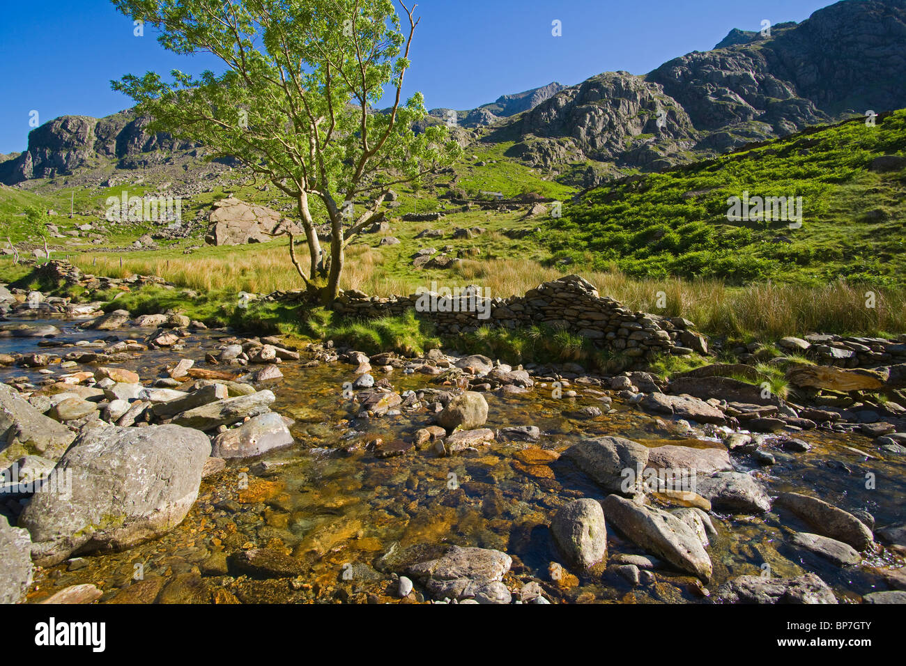 Llanberis Pass, Snowdonia, North Wales, UK Stockfoto