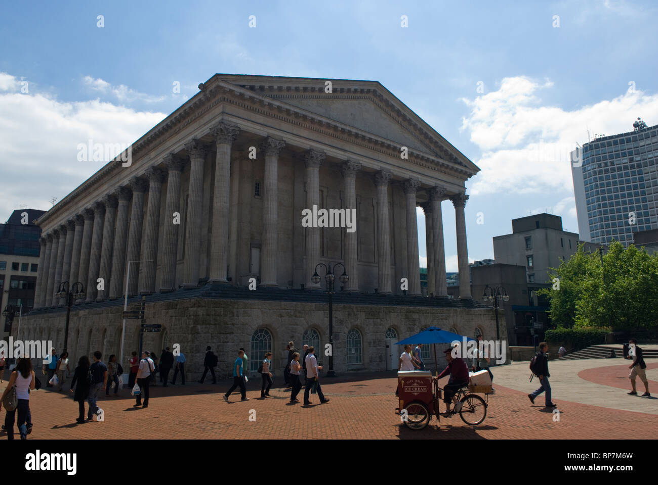 Die Town Hall, Birmingham, West Midlands, England. Stockfoto