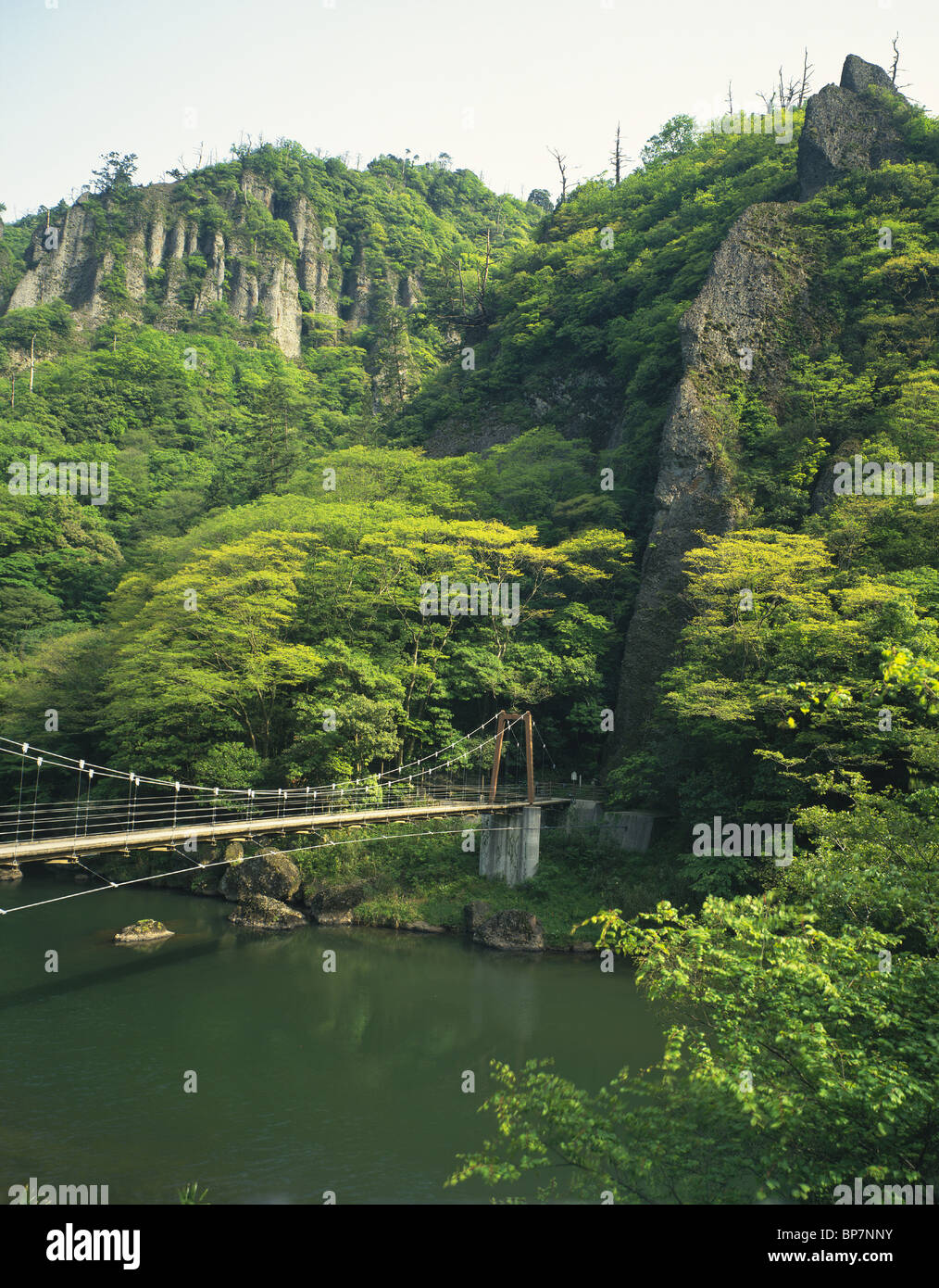 Schlucht, Präfektur Shimane, Japan Stockfoto