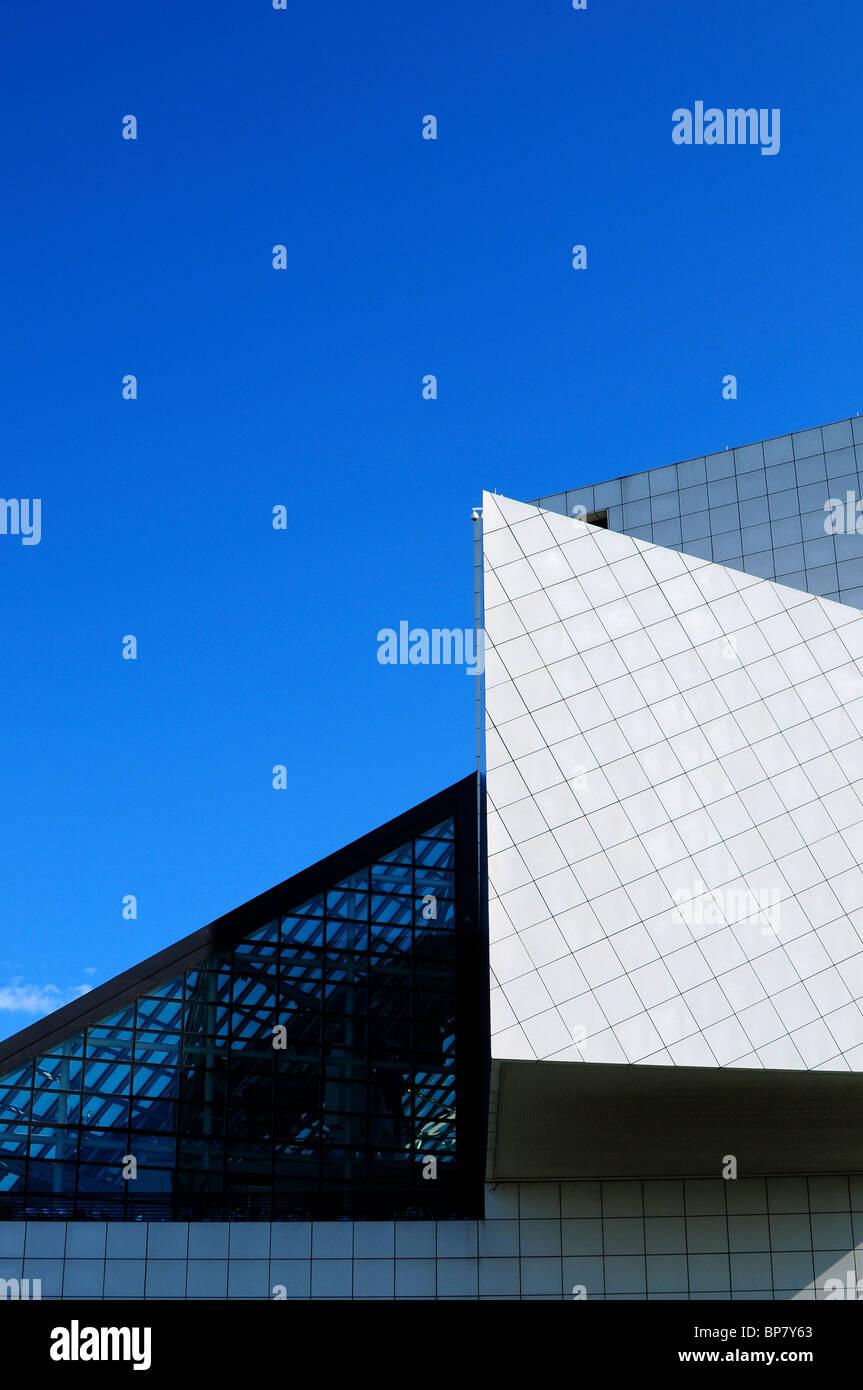 Rock And Roll Hall Of Fame Museum, Cleveland, Ohio, USA Stockfoto