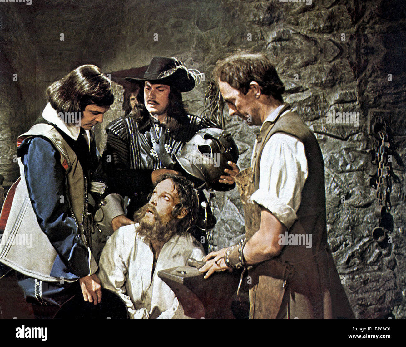 Richard Chamberlain Der Mann In Der Eisernen Maske 1977 Stockfotografie Alamy