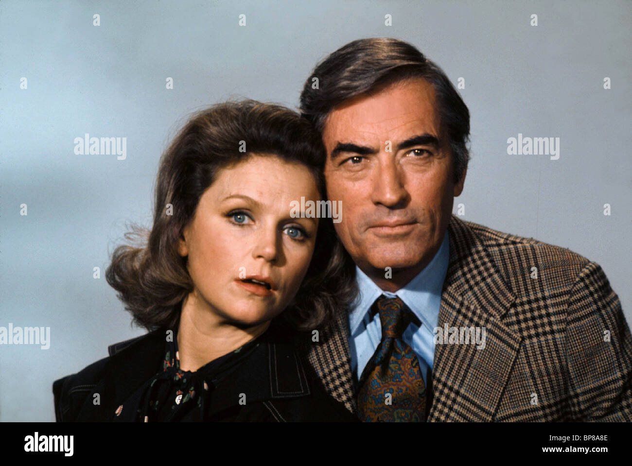 LEE REMICK, Gregory Peck, das Omen, 1976 Stockfotografie Alamy