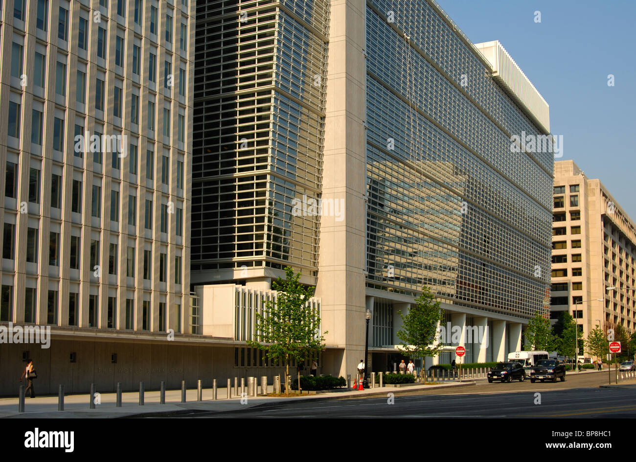 Hauptsitz der internationalen Bank für Wiederaufbau und Entwicklung (IBRD), Weltbank, Washington, D.C., USA Stockfoto