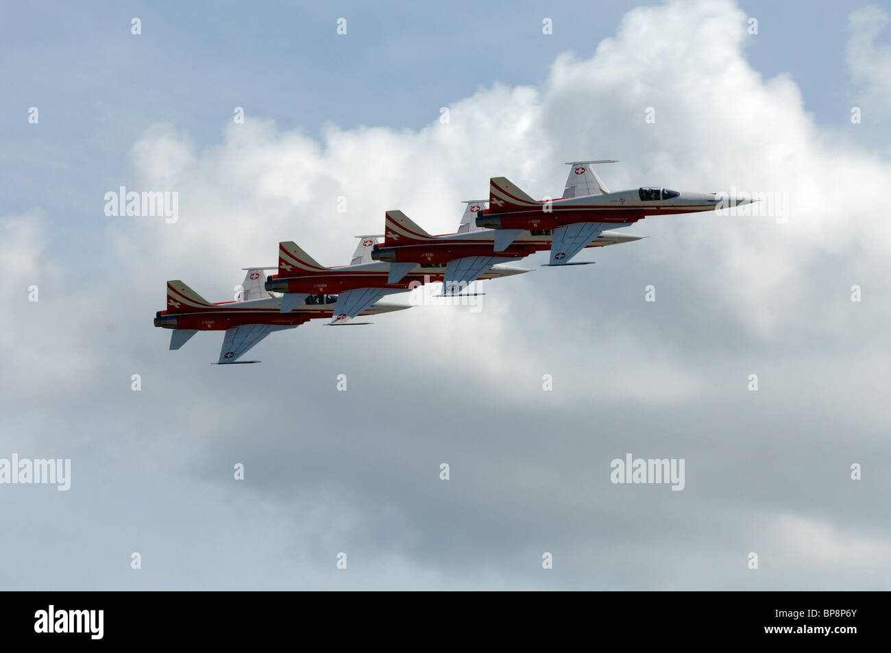 Patrouille Suisse; Display Team Stockfoto