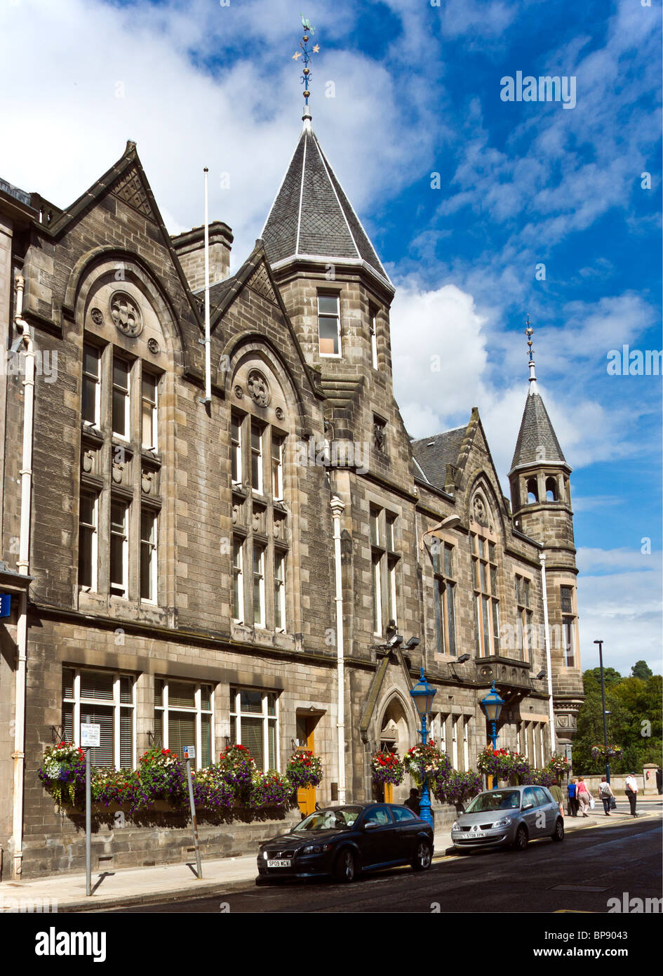 Perth & Kinross Ratsgebäude in der High Street von Perth Schottland Stockfoto