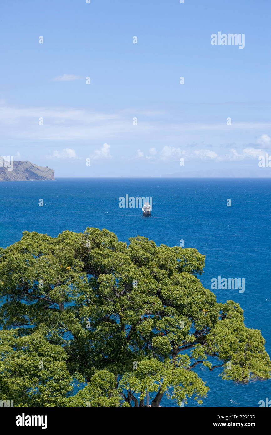Santa Maria de Colombo Touristenboot, Funchal, Madeira, Portugal Stockfoto
