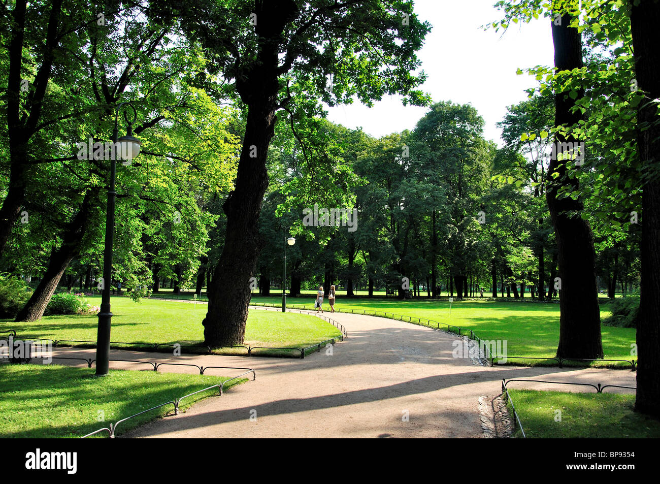 Michailovsky Garten, Sankt Petersburg, nordwestliche Region, Russland Stockfoto