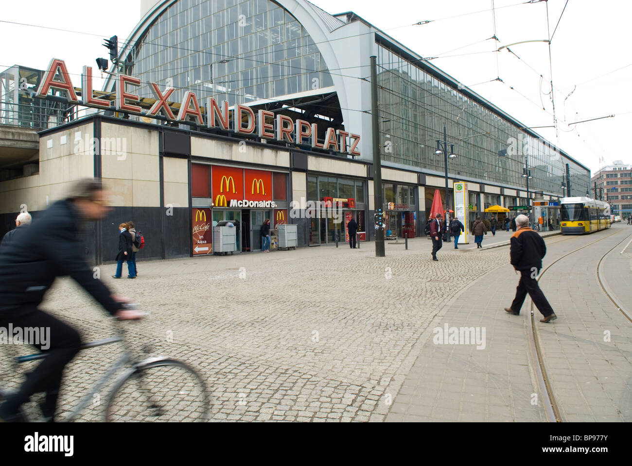Alexanderplatz Station Berlin City Deutschland Stockfoto