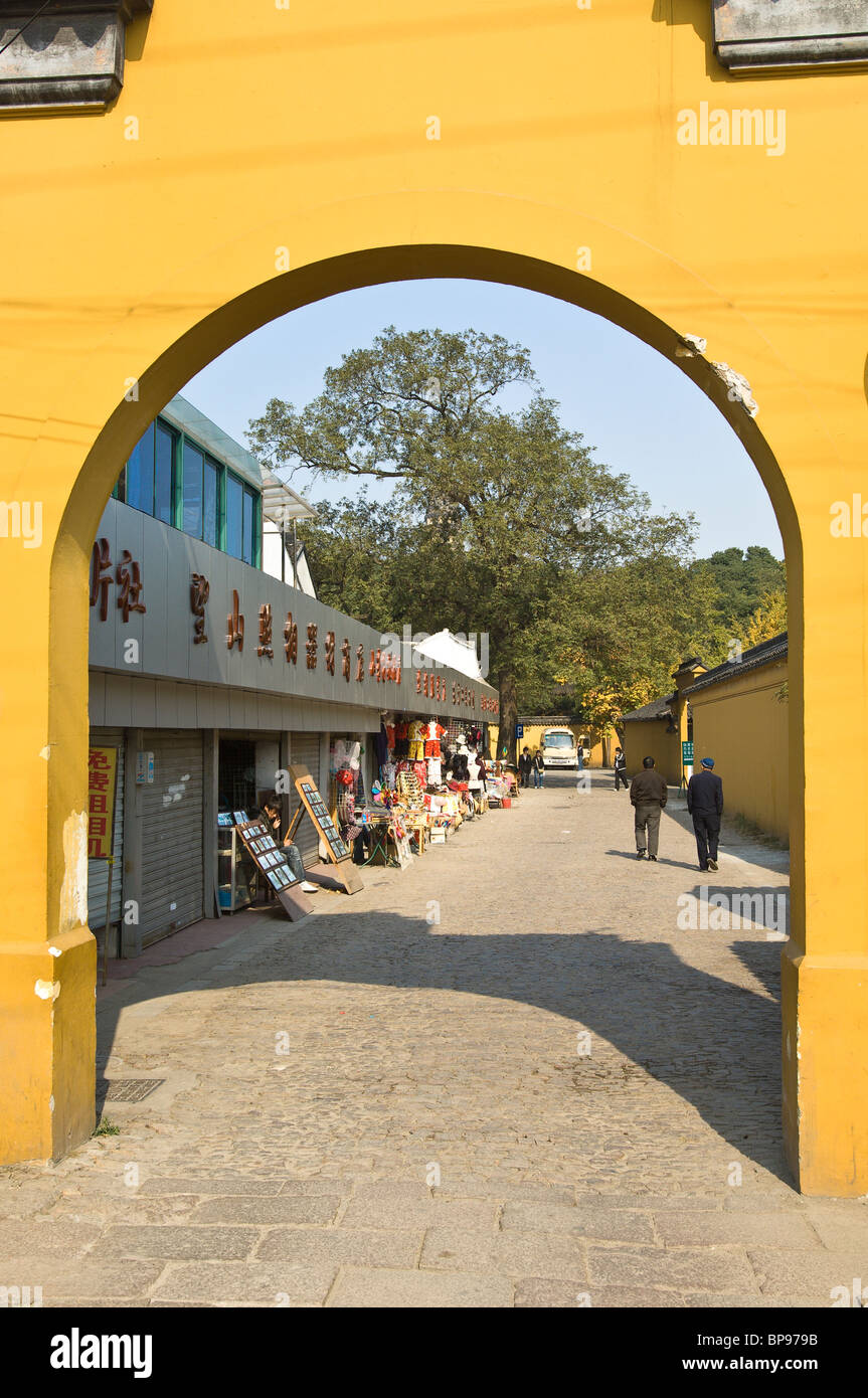 China, Suzhou. Tor zum Shan Tang-Straße. Stockfoto