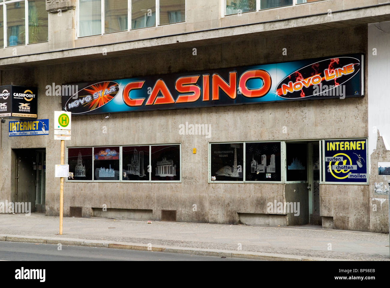 Casino in Berlin Deutschland Stockfoto