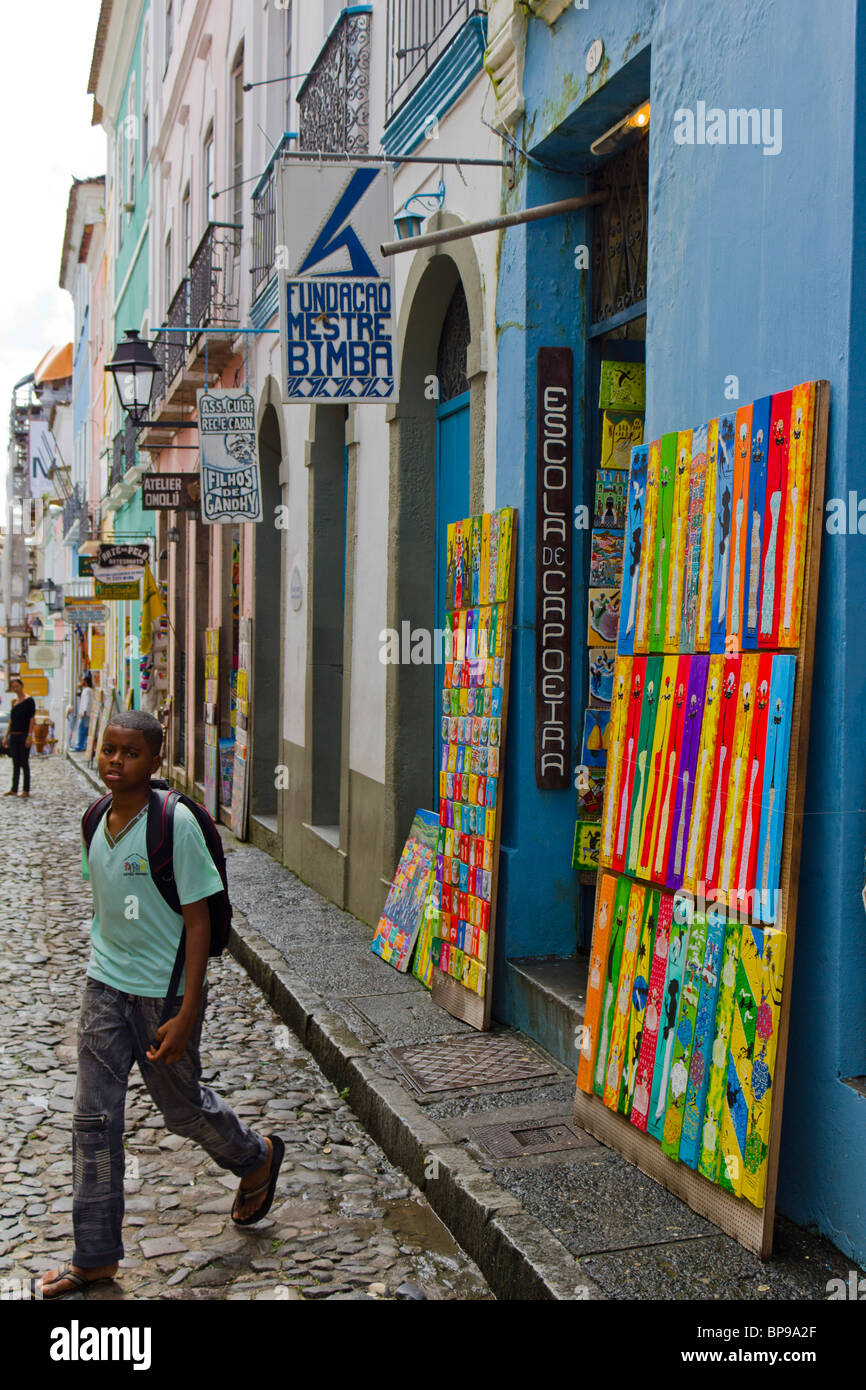 Pelourinho in Salvador, Bahia Stockfoto