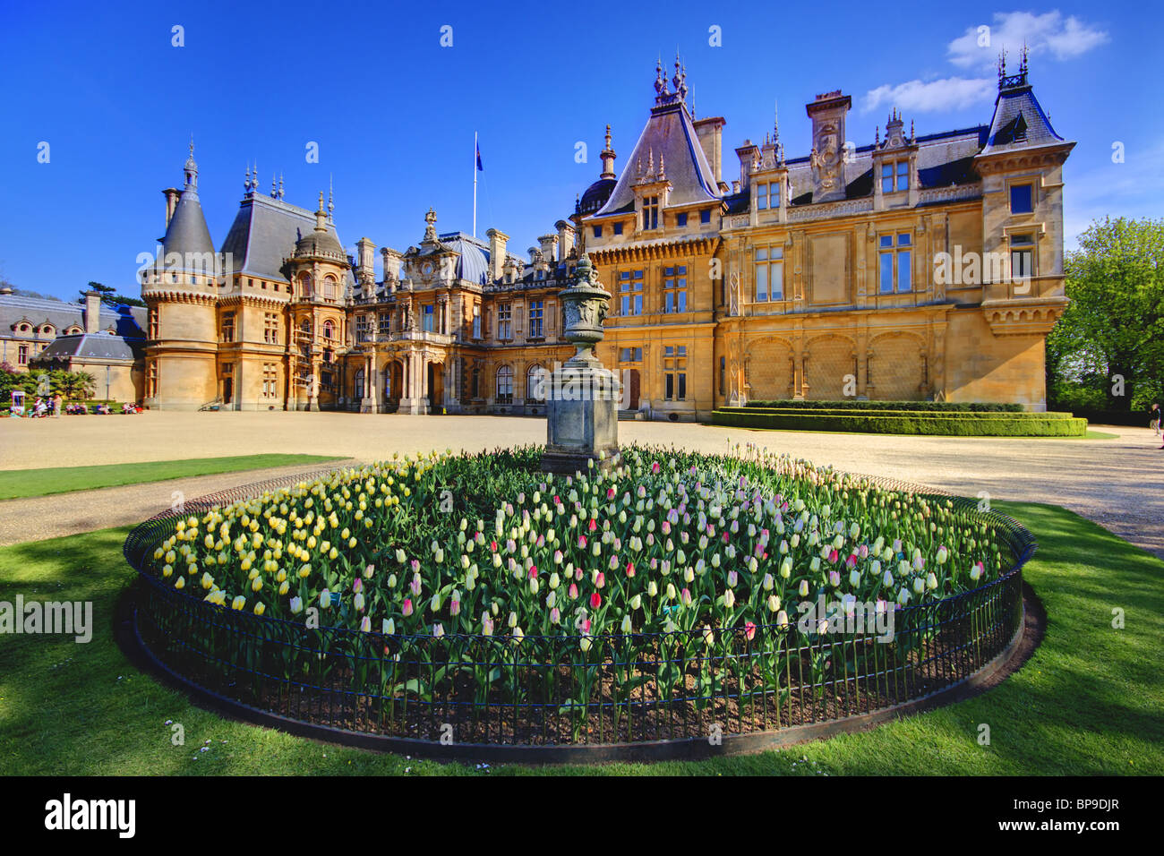 Waddesden Manor Buckinghamshire Schloss stattliches Haus Rothschild